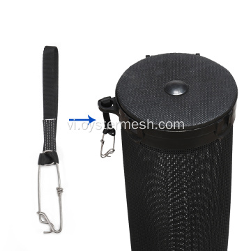 316 clip cá mập bằng thép không gỉ với dây nylon